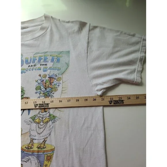 Vintage Jimmy Buffett Shirt Mens L 1997 Havana Daydreamin Murina - Picture 11 of 14